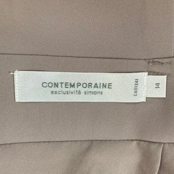 Contemporaine Pleated Midi Skirt with Belt - Picture 9 of 9